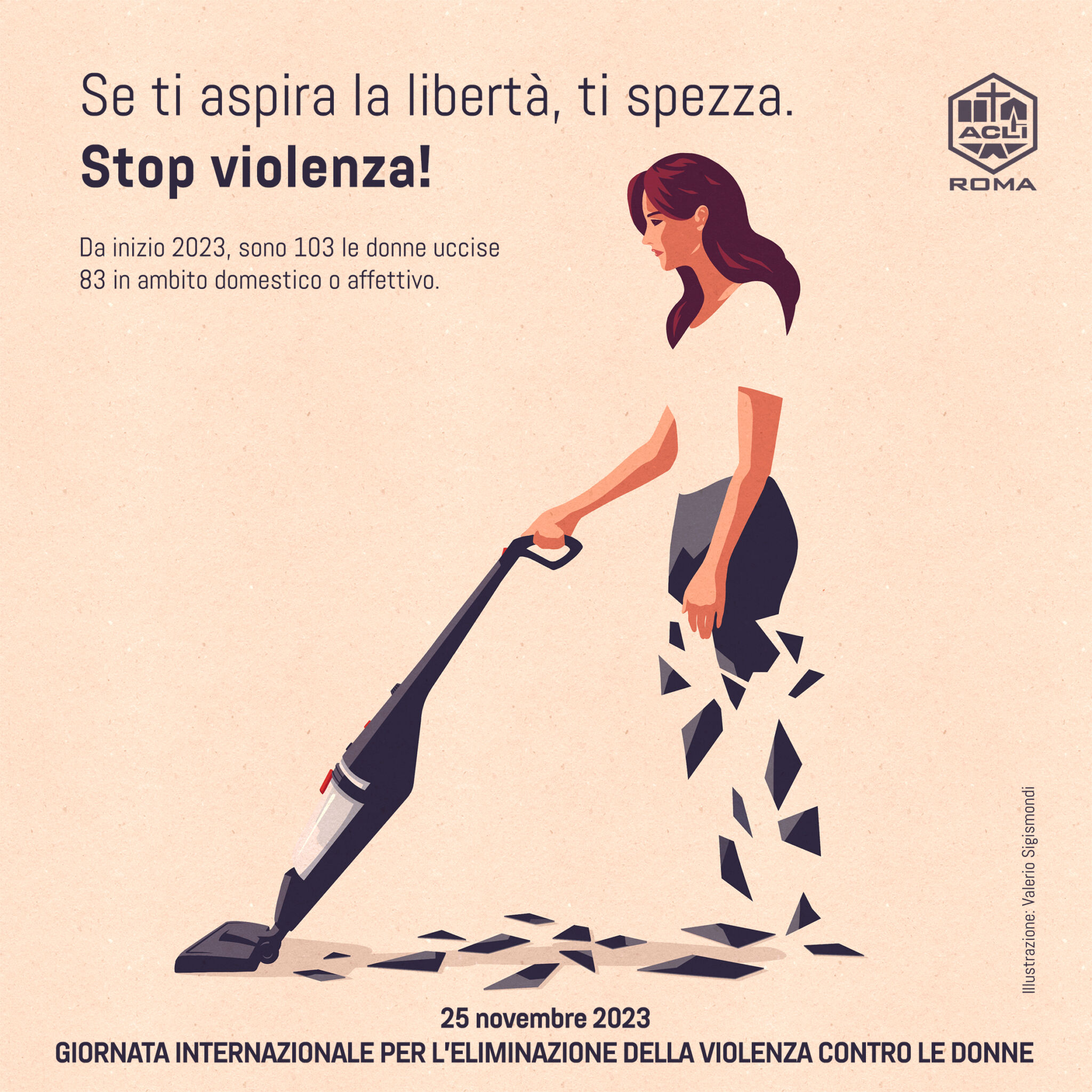 Giornata contro la violenza sulle donne; alleanza tra uomini e donne per una rivoluzione culturale. L’appello delle ACLI di Roma